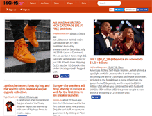 Tablet Screenshot of kicksair.com